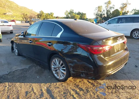 2020 Infiniti Q50 Luxe из США, поврежденный, VIN JN1EV7AP1LM204737